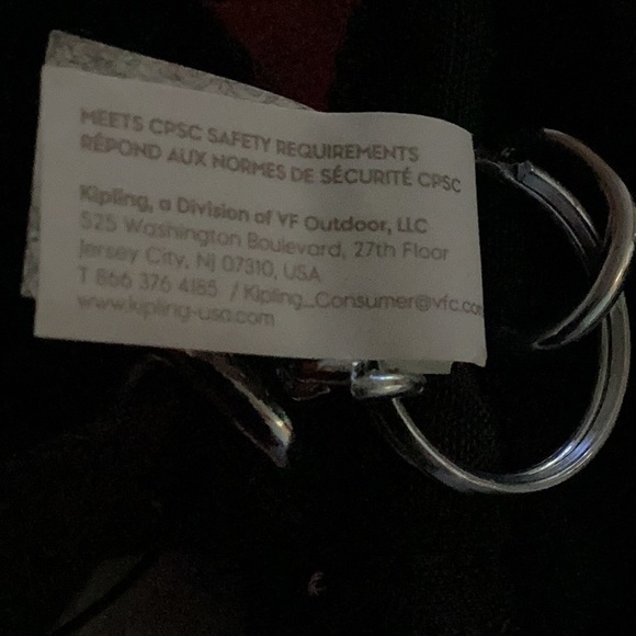 Kipling Stelma Black Tonal Crossbody Bag - Picture 12 of 12